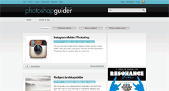Desktop Screenshot of photoshopguider.com